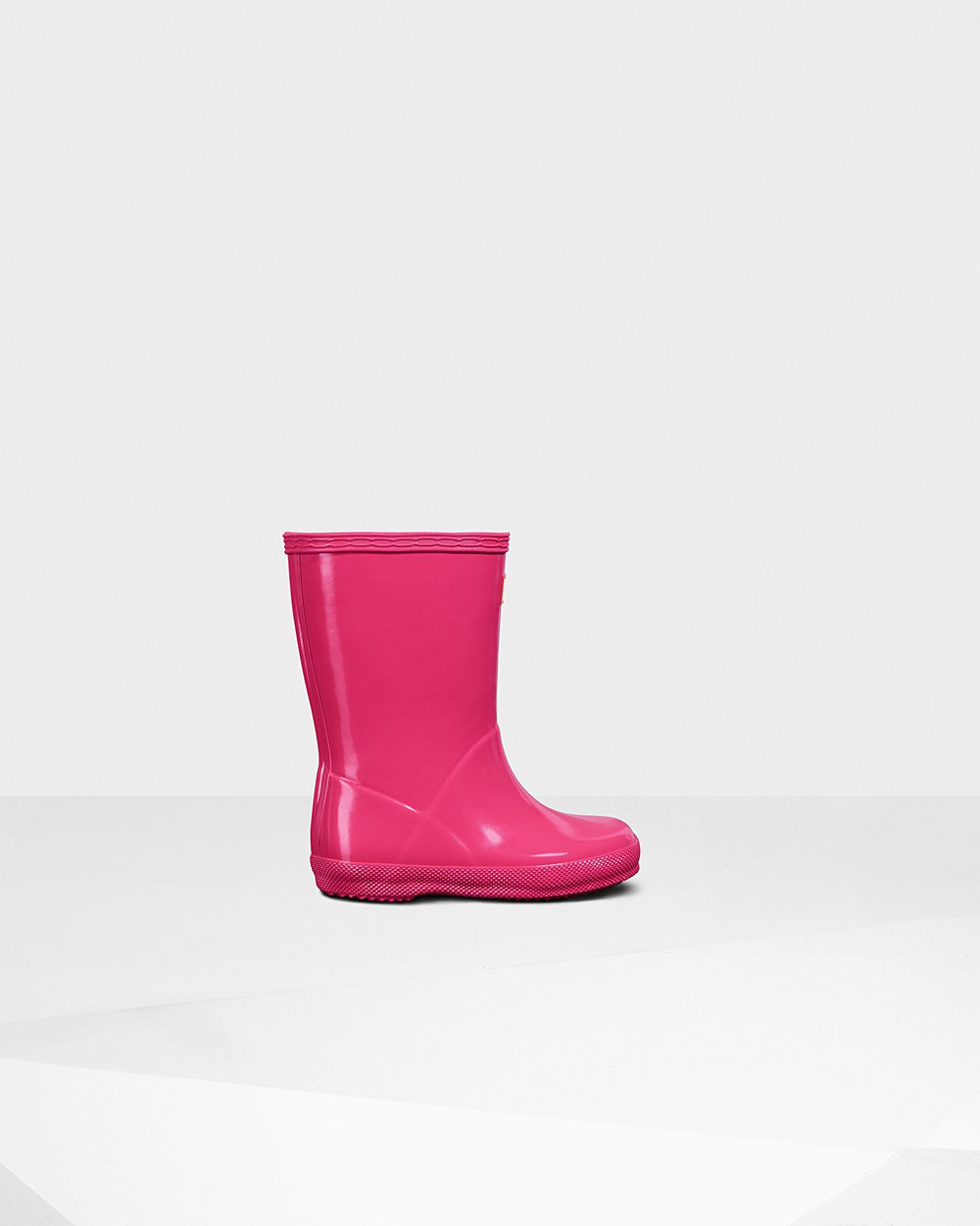 Kids Rain Boots - Hunter Original First Classic Gloss (19RJTEIFQ) - Light Pink